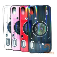    Apple iPhone X / XS - Holographic Camera Case with Pop Socket